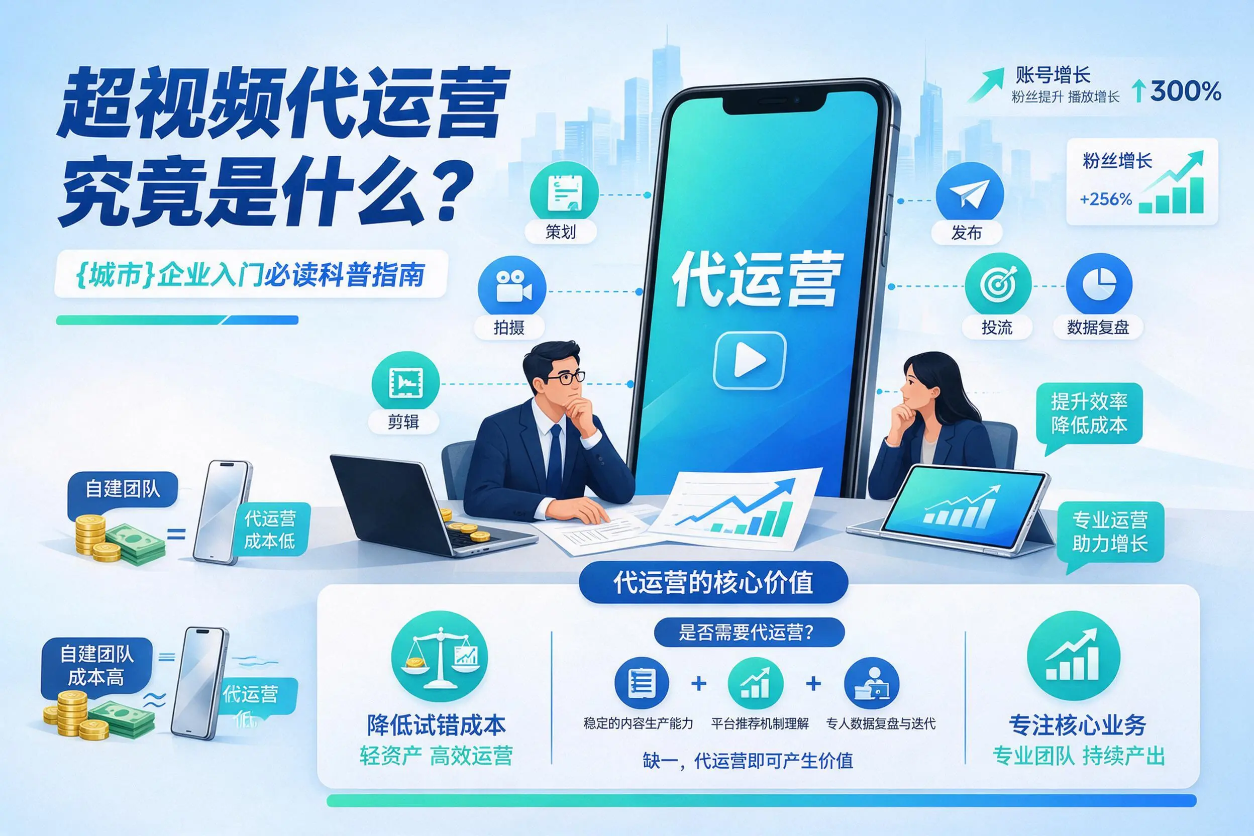 短视频代运营究竟是什么？阿里企业入门必读科普指南