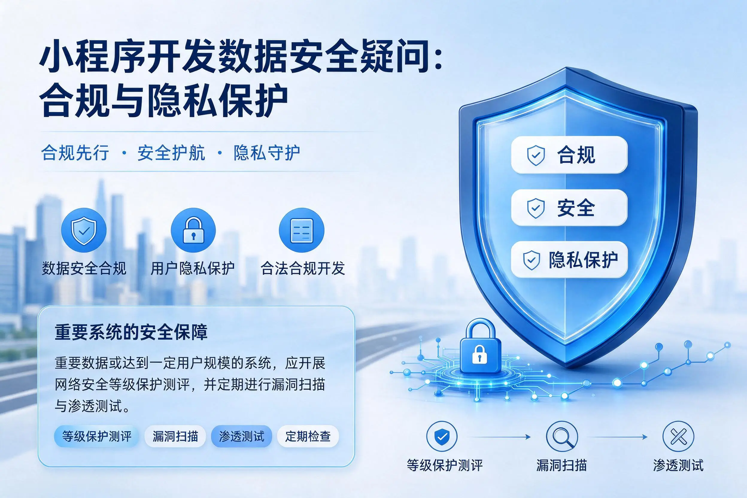 阿里小程序开发数据安全疑问：合规与隐私保护