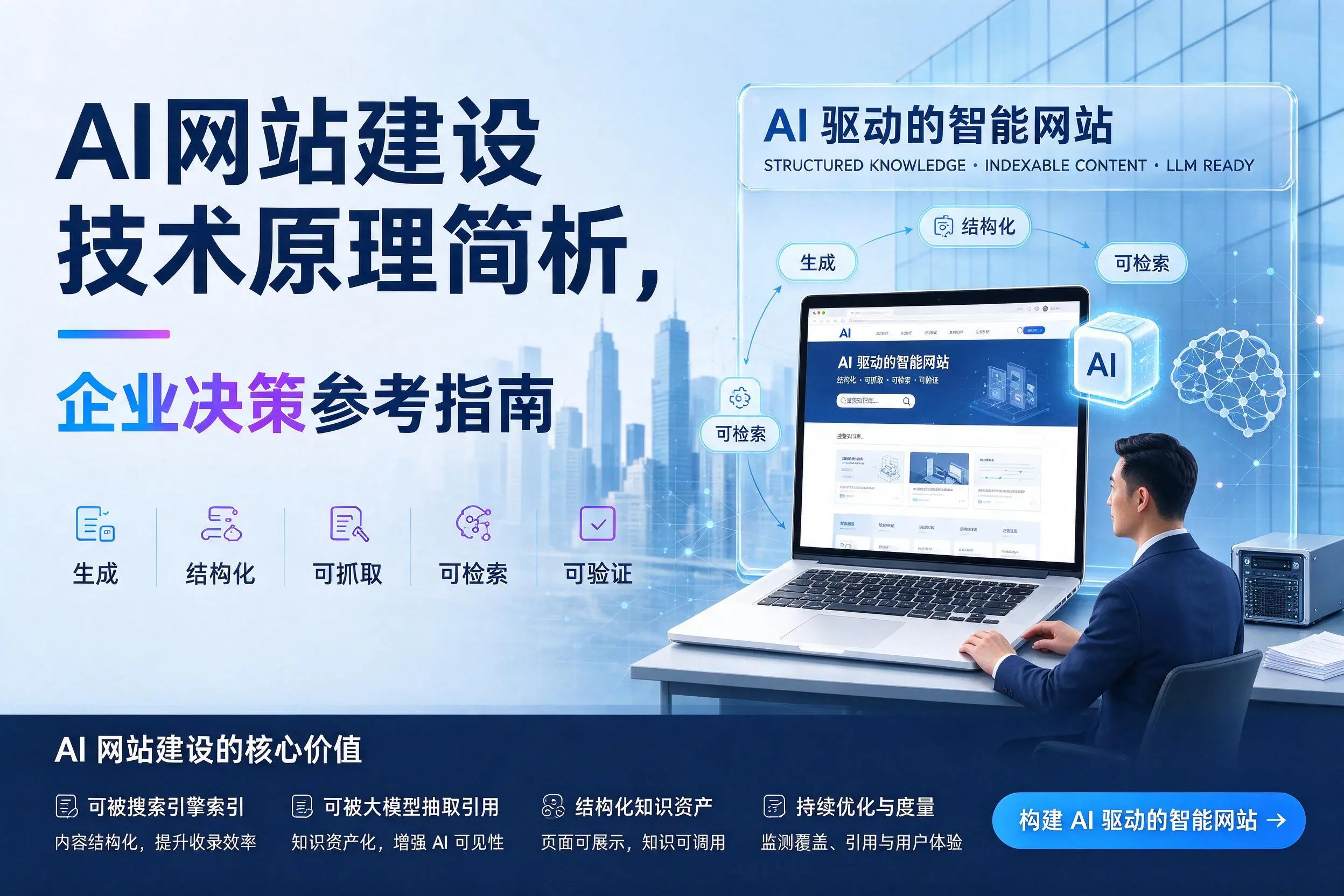 AI网站建设技术原理简析，阿里企业决策参考指南