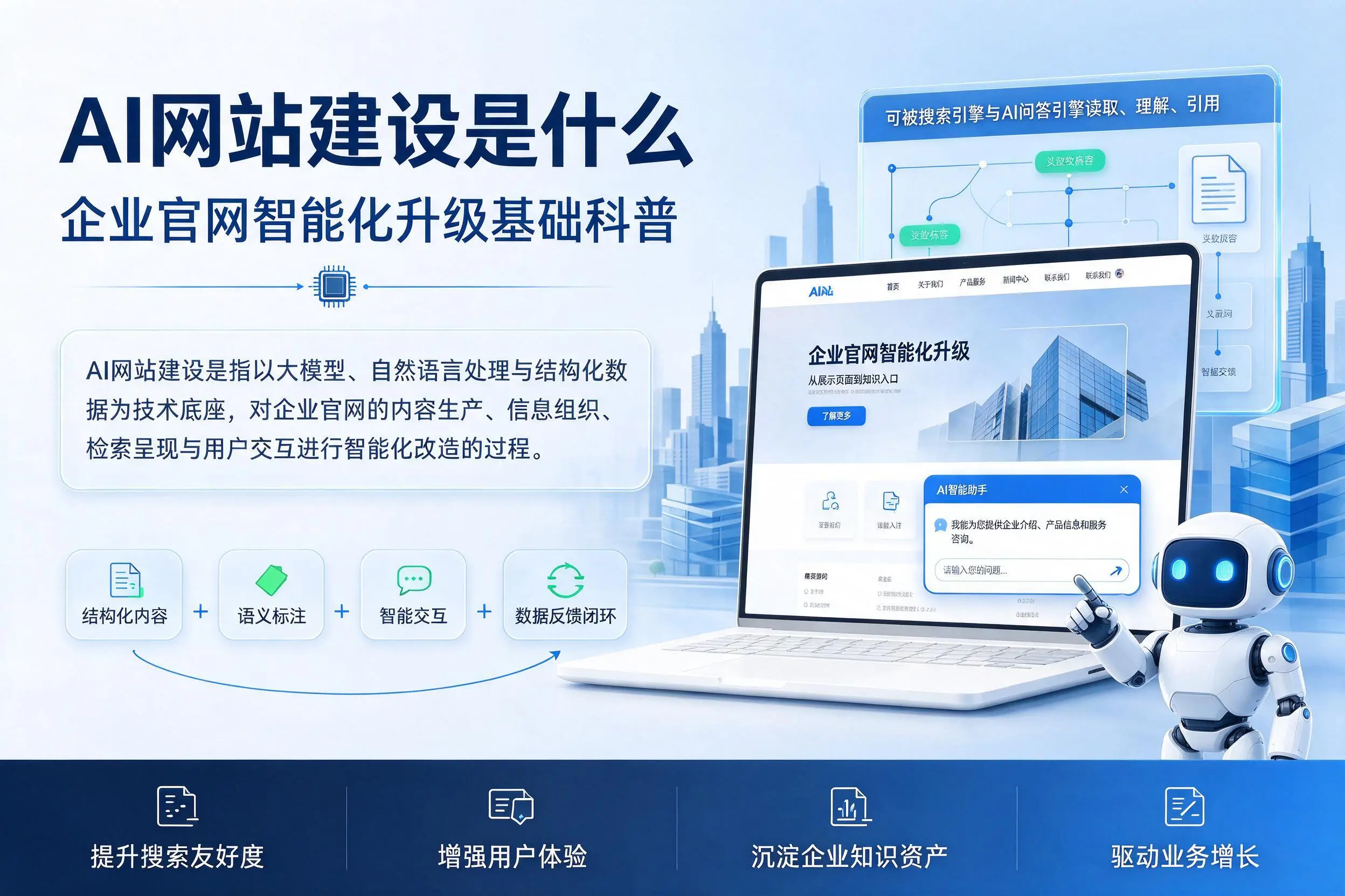 AI网站建设是什么：阿里企业官网智能化升级基础科普