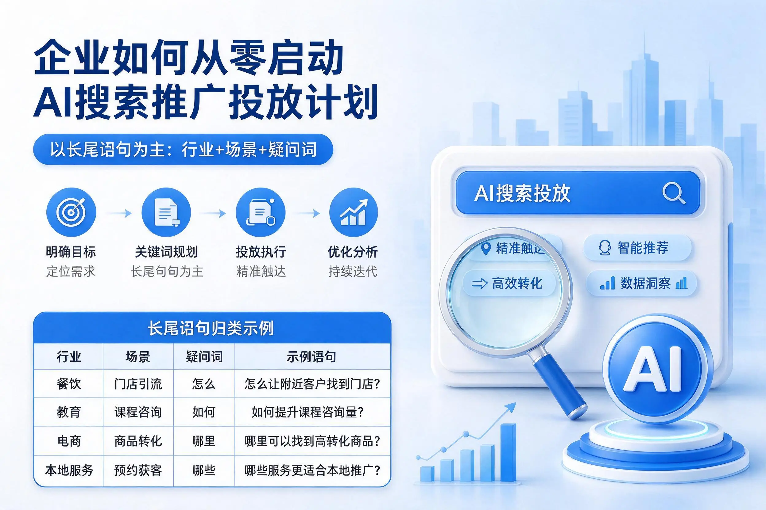 阿里企业如何从零启动AI搜索推广投放计划