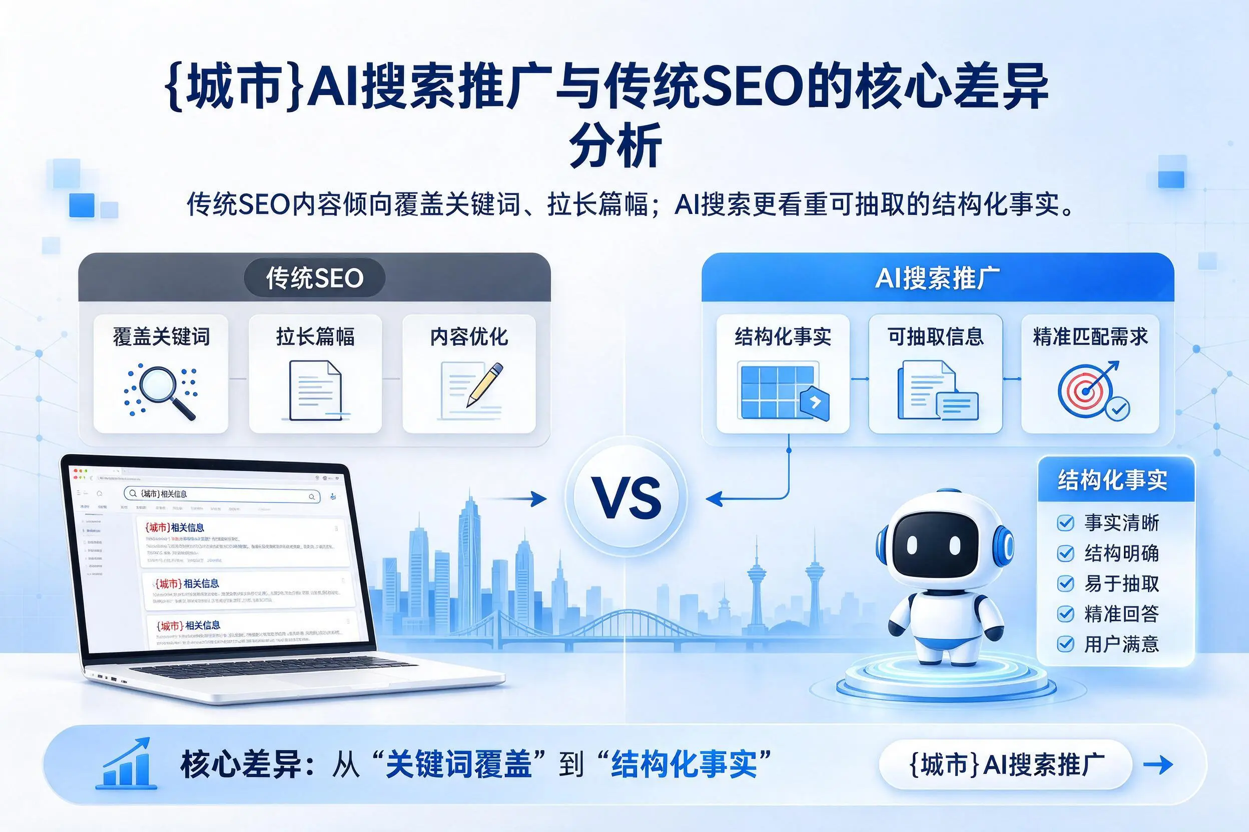 阿里AI搜索推广与传统SEO的核心差异分析